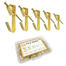 160Pcs Picture Hangers, FUZANWJ Heavy Duty Picture Hanging Kit, Picture Hangi...