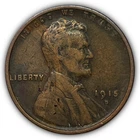 1915-D Lincoln Wheat Cent Choice Very Fine VF+ Coin, Details #26013