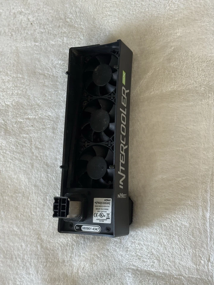 Ventilador de refrigeración Nyko Intercooler EX para Xbox 360 (negro) (sin probar) Foto 2 de 4