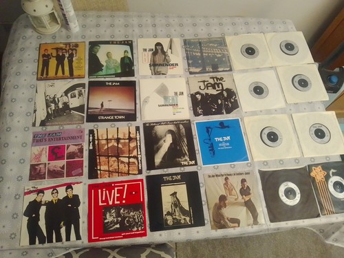 The Jam 7" Vinyl Single Record X24 That's Entertainment , Going Underground ,...