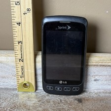 LG Optimus S LS670 - 512 MB - Black Sprint UNTESTED