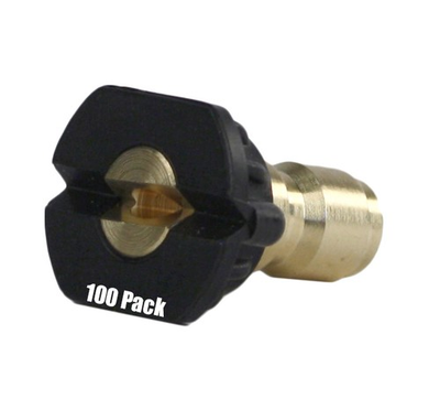 #ad Erie Tools 100 Pack Pressure Washer 1 4quot; Quick Connect 65 Degree Soap Nozzles $167.99