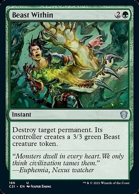 Beast Within ~ Commander: Strixhaven [ NearMint ] [ Magic MTG ]