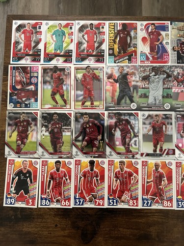 Bayern Munchen 40 Card Lot Bundesliga Musiala Tel Neuer Kane + More - Picture 2 of 3