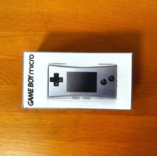 Gameboy Micro Silver Unopened New Japan