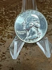 1964  Washington Quarter 90% Silver AU/BU US Coin # WX76