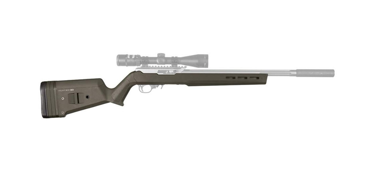 Magpu MAG548ODG Hunter X-22 Rifle Stock for Ruger 10/22 - Green