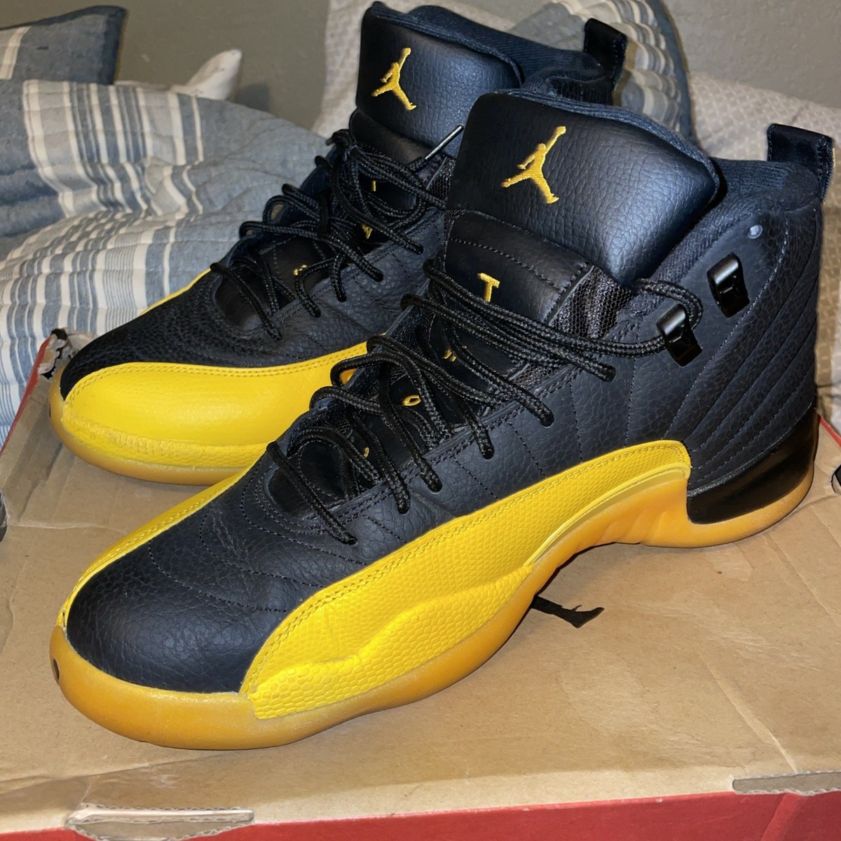 Buy Size 11 - Jordan 12 Retro University Gold 2020 online | eBay