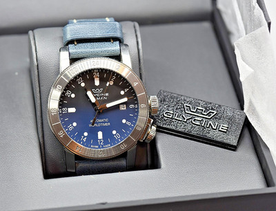 Glycine airman automatic 24 hour GL0057 FULL SET