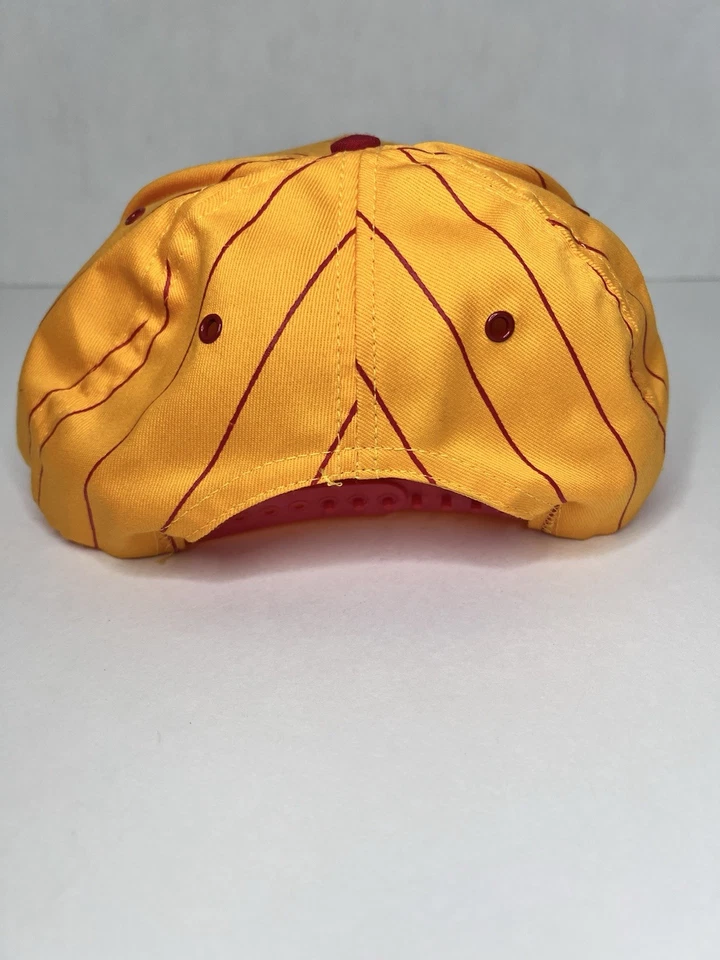 Vintage Ernie Irvan Hat Kodak Racing Snapback Yellow Stripe Autographed NASCAR - Image 3 of 4