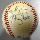 8 Signature New York Yankees Old Timers Signed Baseball Auto Nettles Blair Boyer