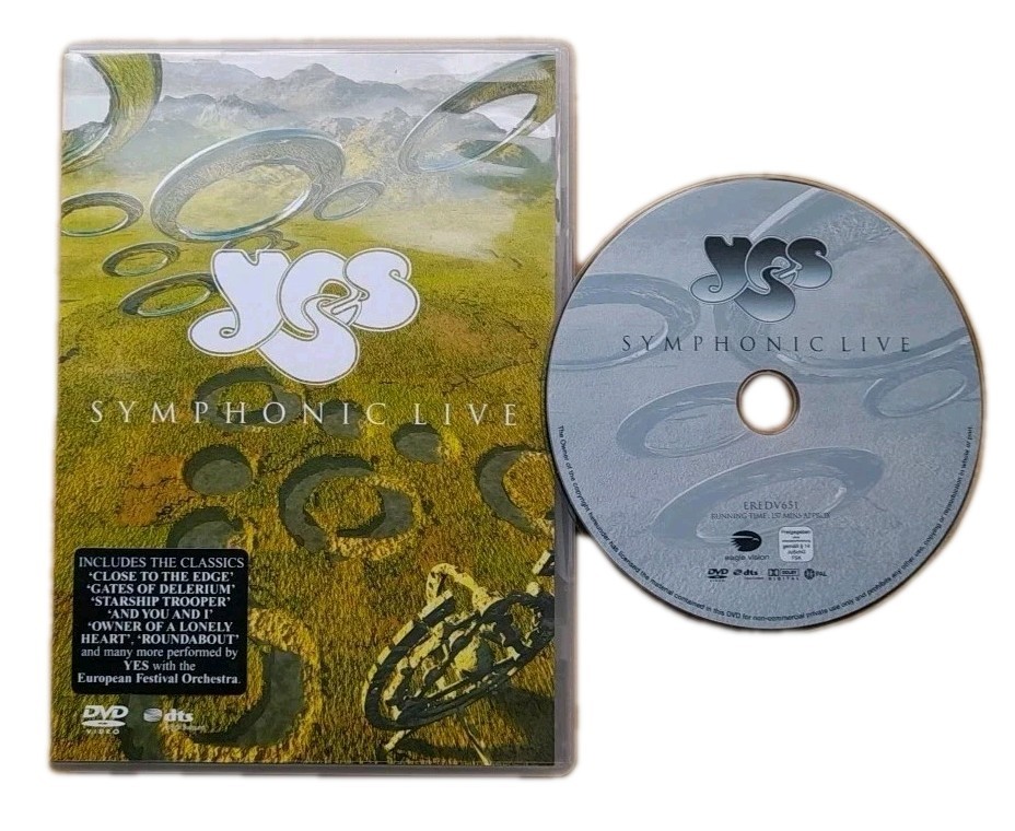 Yes DVD Symphonic Live 2001 Music Compilation