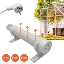 60/120/180W Built-In Thermostat Tubular Tube Heater for Home/Greenhouse/Bathroom