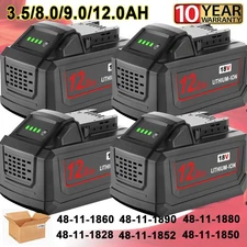 For Milwaukee for M18 Lithium 9.0/8.0/6.0AH Extended Capacity Battery 48-11-1890