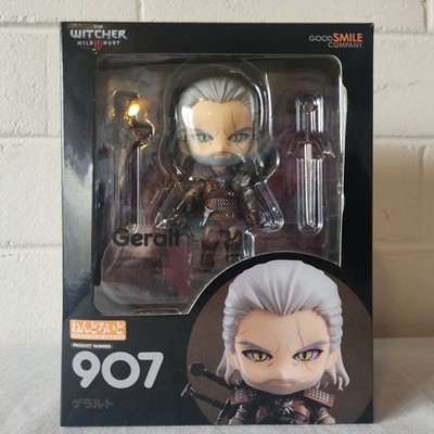 The Witcher 3: Wild Hunt Geralt Of Rivia Figure 907 Good Smile Nendoroid BNIB