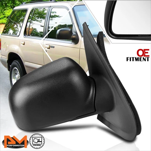 For 95-01 Ford Explorer OE Style Manual Side View Door Mirror Replacement Right