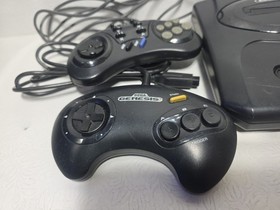 SEGA Genesis Model 2 &ndash; Cleaned & Tested w/ 2 Controllers & Cables Works!