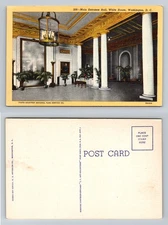 Washington, DC-District of Columbia, White House Main Entrance Vintage Postcard
