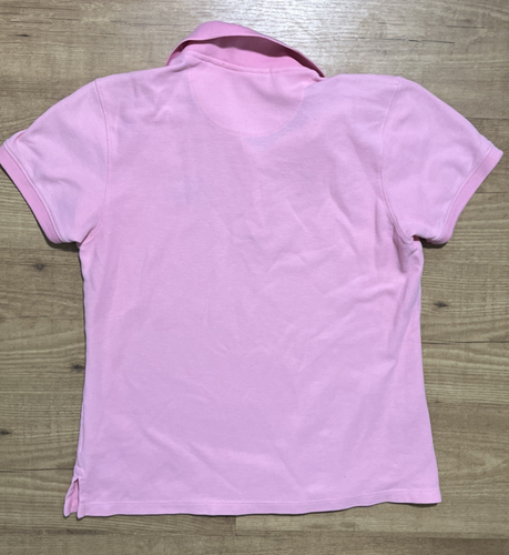 Polo vintage St. Pete Yacht Club SPYC manica corta ROSA taglia media - Foto 2 di 4