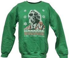 Ric Flair Green Ugly Christmas Mens Sweater Sweatshirt