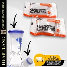 Formula 4 20 CLEANING CAP SET Silicone 2pc | Bong Water Pipe Cleaning Cleaning