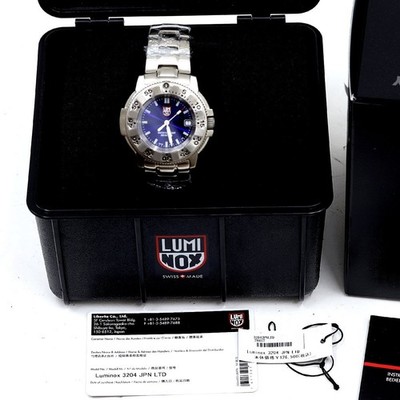 時計 Luminox NAVY SEAL STEEL 3202 JPN LTD JAPAN LIMITED】NAVY SEAL STEEL 3200 SERIES Ref.3202 JPN LTD
