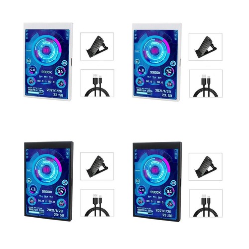 Kompakter Monitor 3 5 Zoll ideal f��r Gamer System��berwachung Anforderungen - Afbeelding 12 van 14