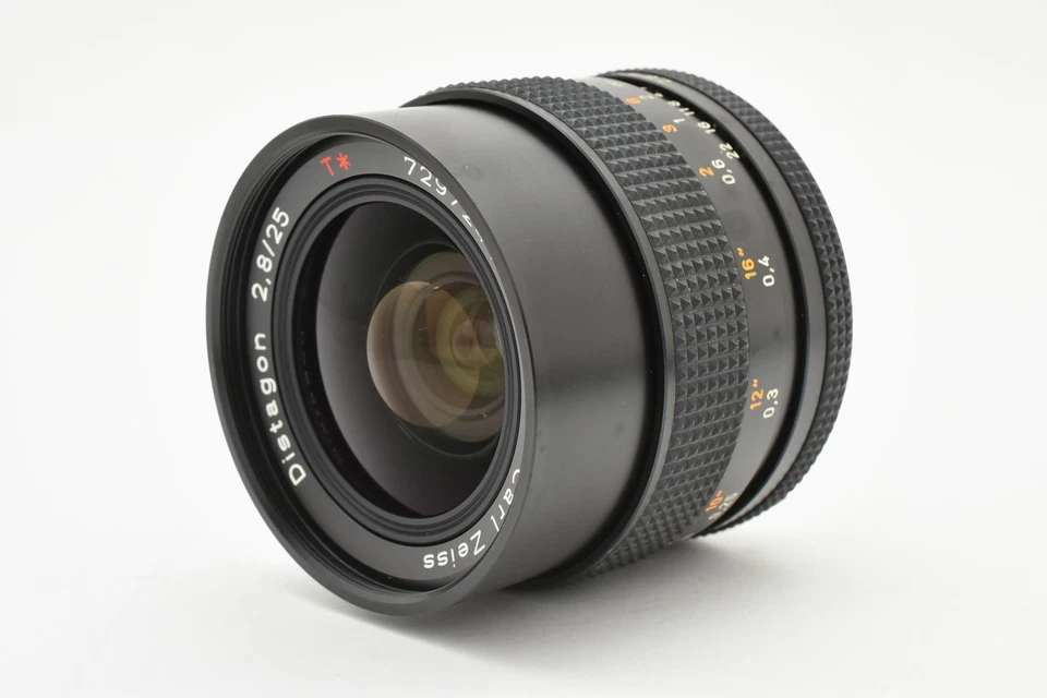 [Top MINT] Contax Carl Zeiss Distagon T 25mm F/2.8 MMJ MF Lens 55/86 Ring JAPAN - Image 2 of 4