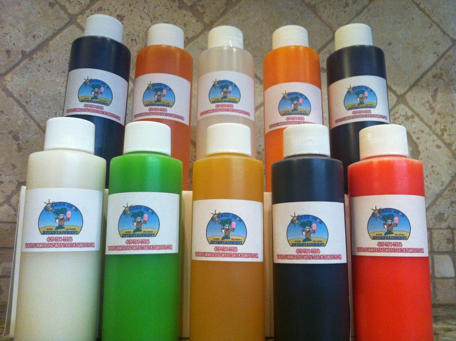 price Shaved Ice Snow Cone Concentrate- 15 Each 4oz Over item handling ☆ Bottles M Bottle