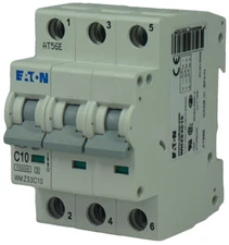 Eaton WMZS3C10 3P Circuit Breaker Panel Box Bus Bar Welding Motor Gen Compressor