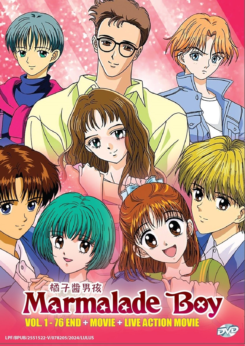 DVD Anime Marmalade Boy TV Series Vol.1-76 End+Movie+Live Action