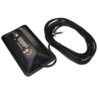 HQRP 2-Button Guitar Footswitch for Peavey Series AMP, 03022920 Replacement