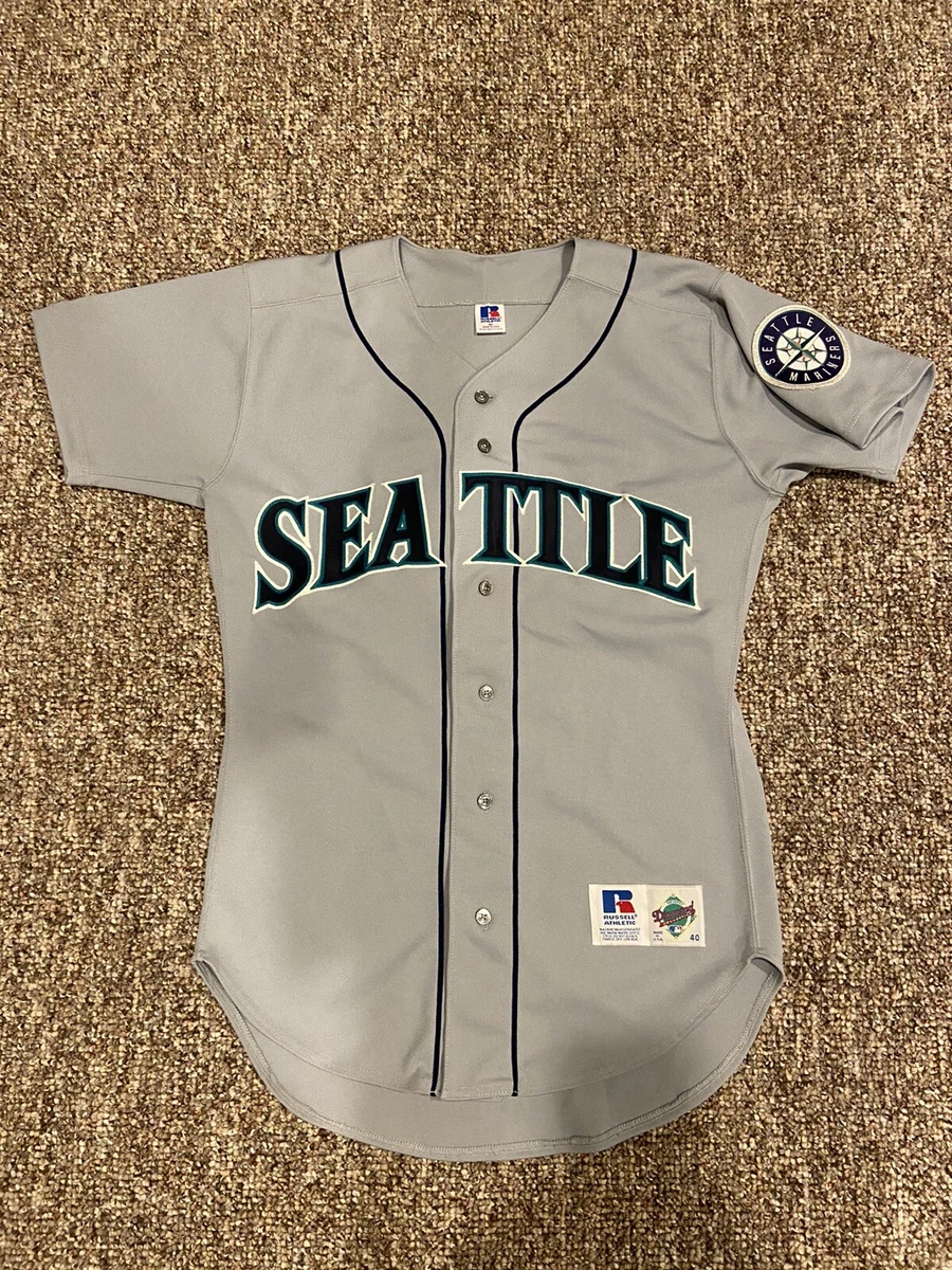 1993-1999 Ken Griffey Jr. Seattle Mariners Road Jersey Size 40 #24