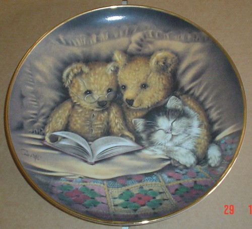 big royal blue teddy bear