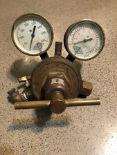 MATHESON OXYGEN ACETYLENE GAS PRESSURE REGULATOR VALVE GAUGE