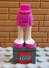 LEGO Friends Magenta Mini Doll Hips Skirt Layered Light Nougat Legs 92250c00pb01