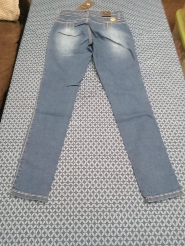 WAIST 30 INCHES SIZE 7 SKINNY JEANS STRETCH DENIM PUSH UP BLUE 7-2 MK1410 SZ7 - Picture 8 of 10