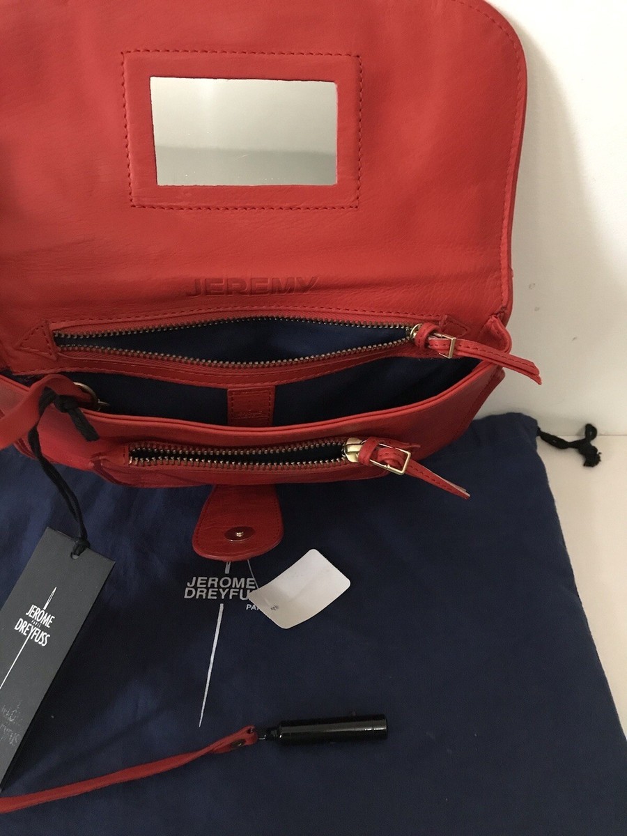 pochette Jerome Dreyfuss En Cuir De Veau Neuf