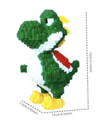 YOSHI selber bauen - Bausteine - MARIO BROTHERS