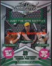 2024 Wild Card Alumination Just The Hits Baseball Factory Sealed Hobby Box