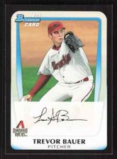 2011 Bowman Draft Picks & Prospects - Prospects #BDPP9 Trevor Bauer (RC)