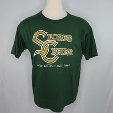 VTG 80s Russell Athletic Sport Center Single Stitch T Shirt Mens XL USA Made