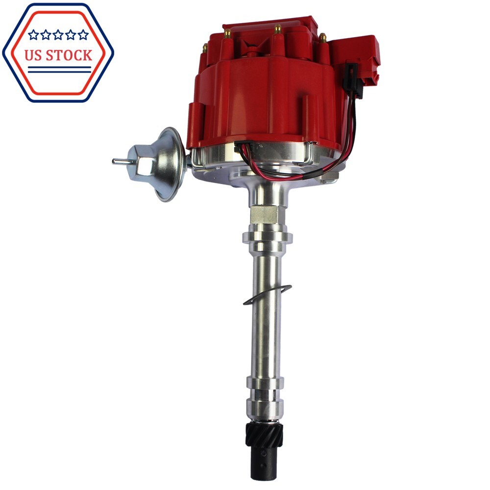 High Performance Red Cap HEI Distributor Big Block 65k For Chevy GM ...