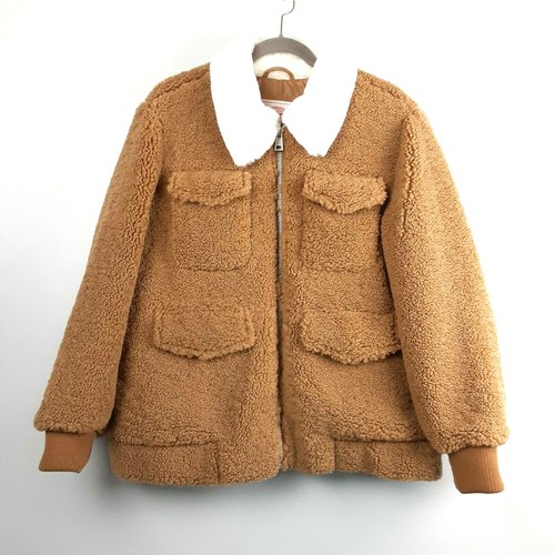 Sherpa Trucker Teddy Faux Fur Brown 