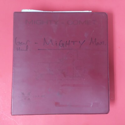 Might USA Comet 1000G Manual.  ( Parameters, Parts, Set-up, Electrical)