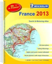 France Atlas 2013: Tourist and Motorist Atlas (Michelin Tourist and Motor - GOOD