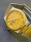 VTG OMEGA SEAMASTER CAL.1345 REF 196.0163 DAY DATE QUARTZ SWISS MEN WATCH WORK
