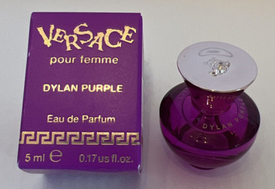 Versace Purple Pour Femme Dylan Eau De Parfum Splash 0.17 Oz Mini