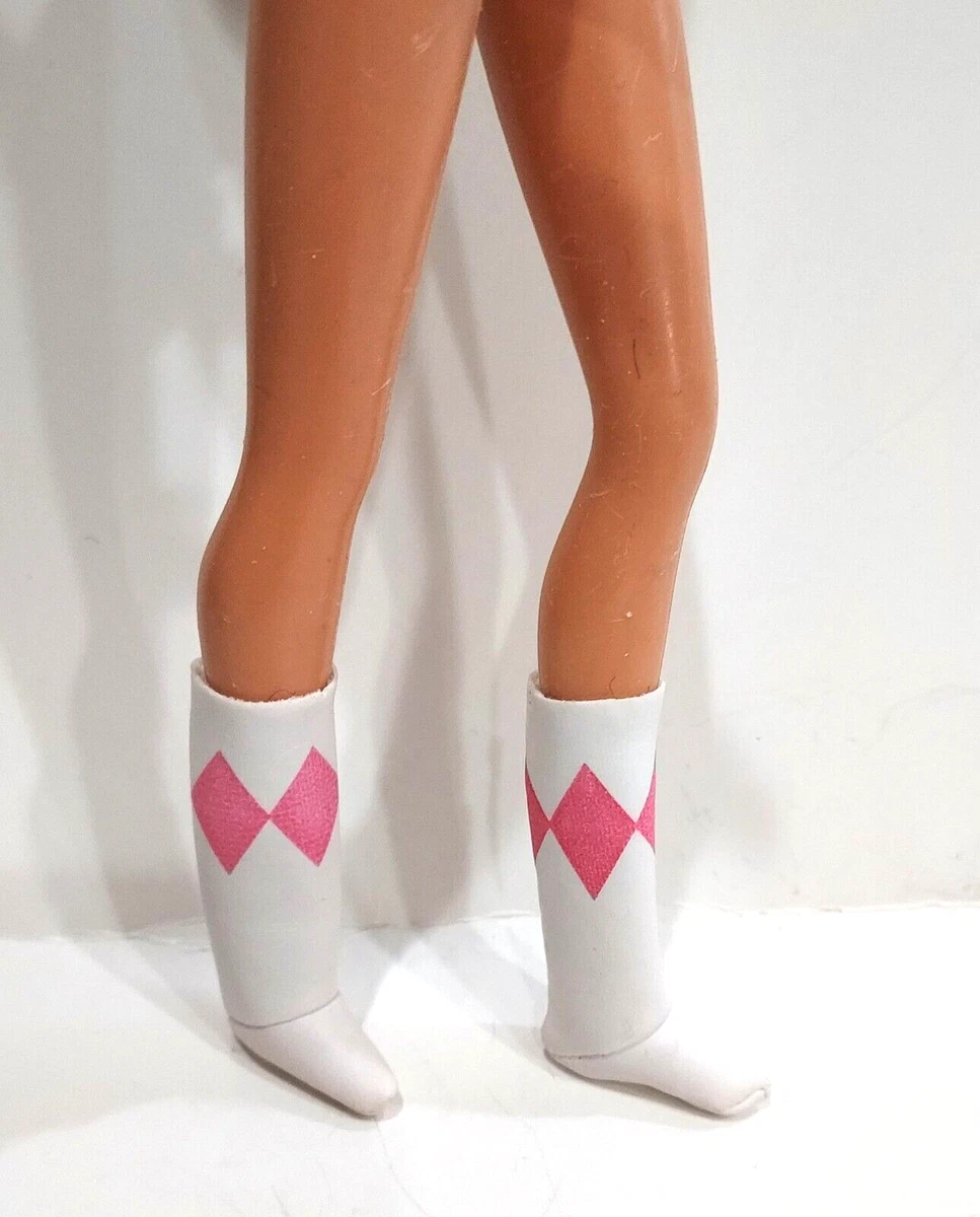 Power Rangers Mighty Morphin 1994 Pink Power Ranger Boots eBay
