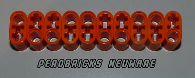 Lego Technic Technik 10 Liftarme 2 Löcher mit Kreuzloch #60483 orange NEUWARE